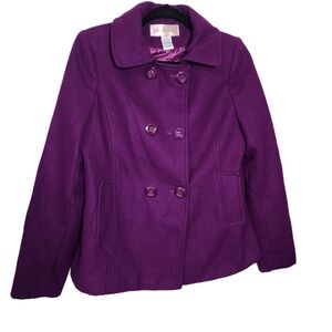 Gabriella Rocha wool blend pea coat jacket